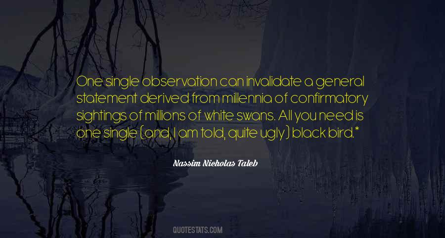 Quotes About Black Swans #1674034