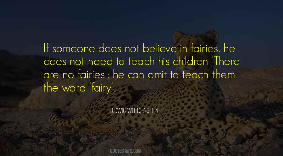 Quotes About Believe In Fairies #624669