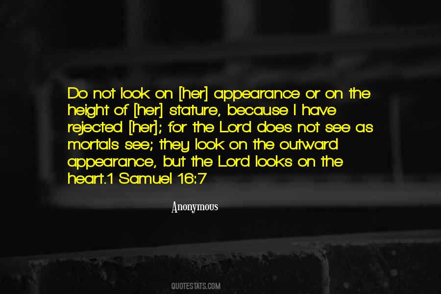 Quotes About Outward Appearance #979907