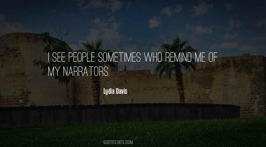 Quotes About Narrators #964165