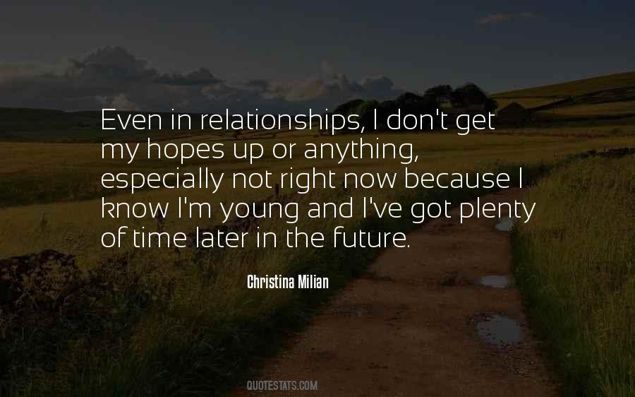 Quotes About Relationships With No Future #795994