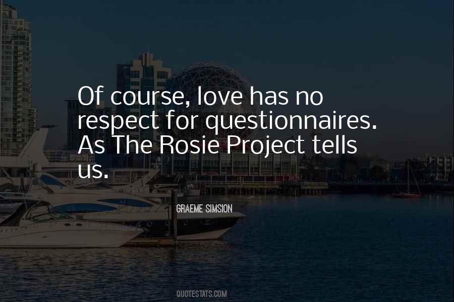 Rosie Project Quotes #631666