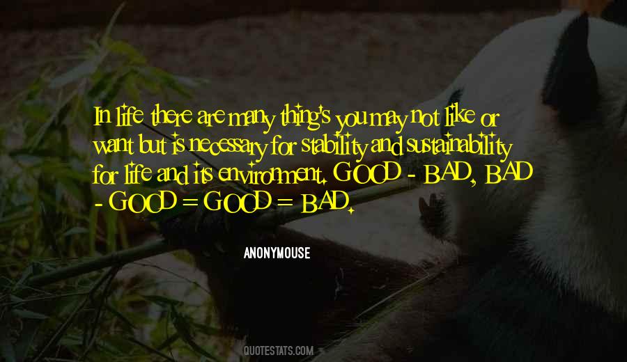 Bad Good Quotes #575405