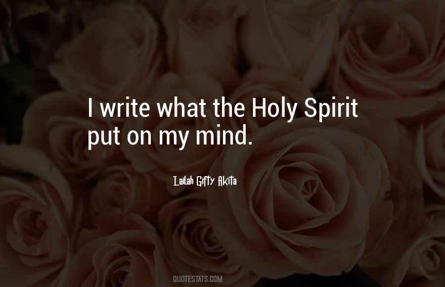 God Spirit Quotes #50214