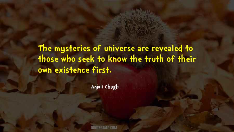 Quotes About Mysteries Of Life #1392235