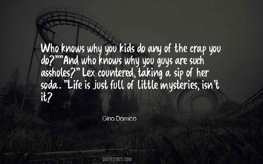 Quotes About Mysteries Of Life #42346