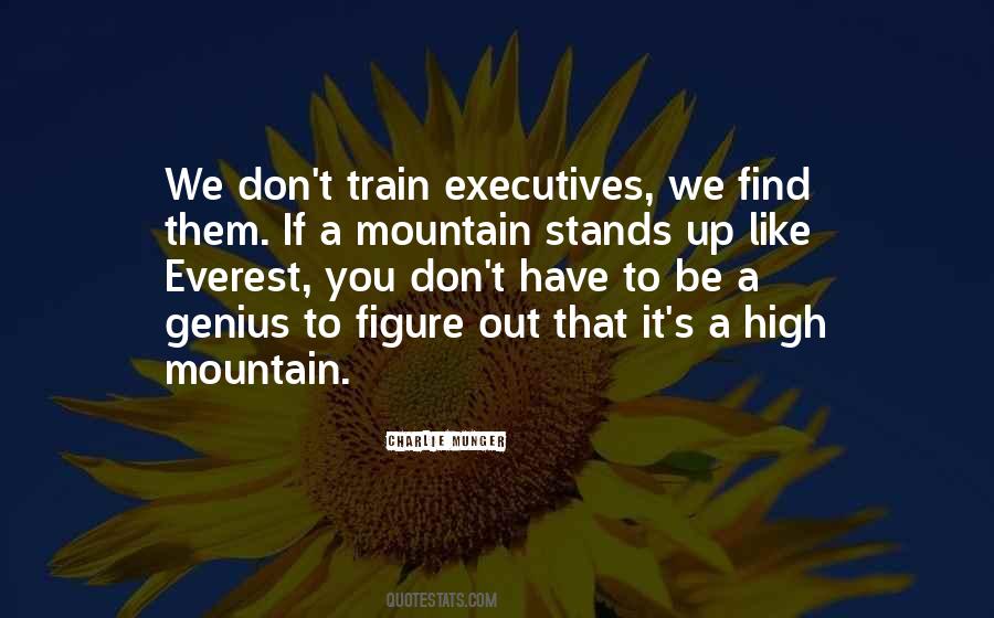 Be Like A Mountain Quotes #1129616