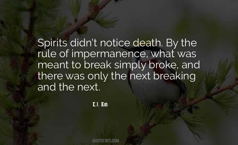 Quotes About Breaking The Spirit #790315