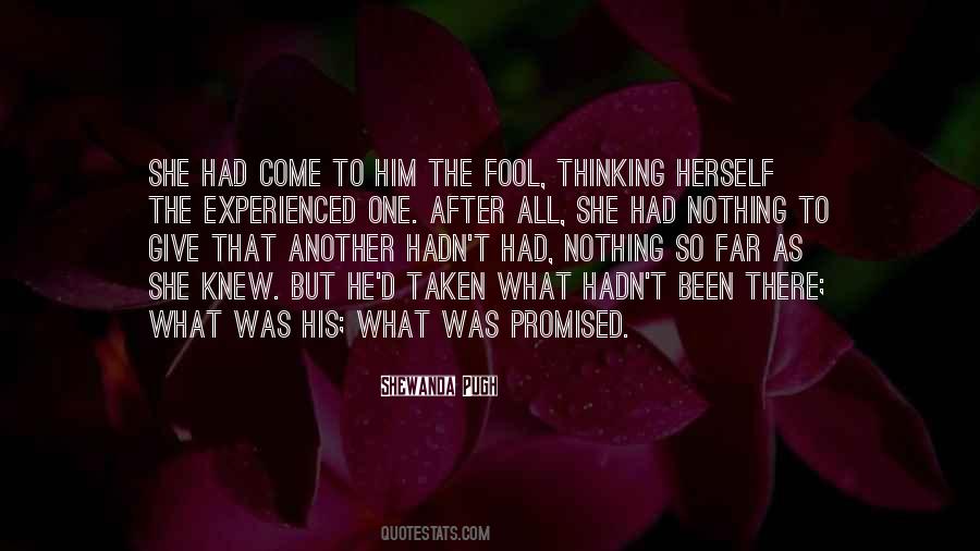 Quotes About Fool Love #370708