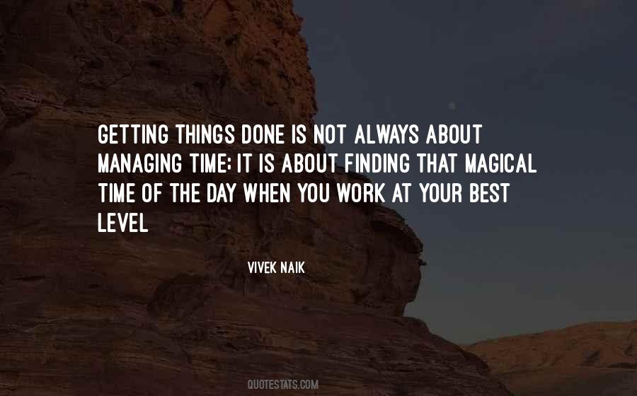Quotes About Getting Things Done #901905