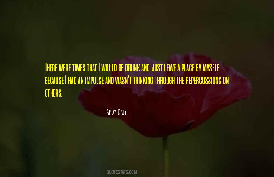 Quotes About Repercussions #896134