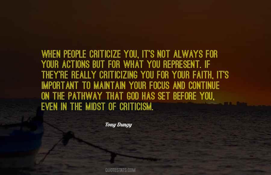Quotes About Criticism #1569653