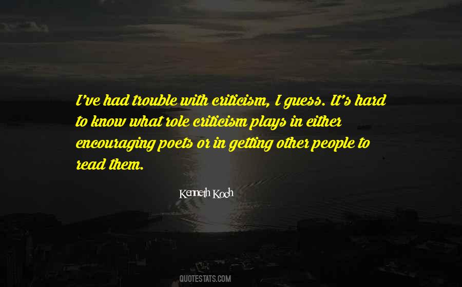 Quotes About Criticism #1640237