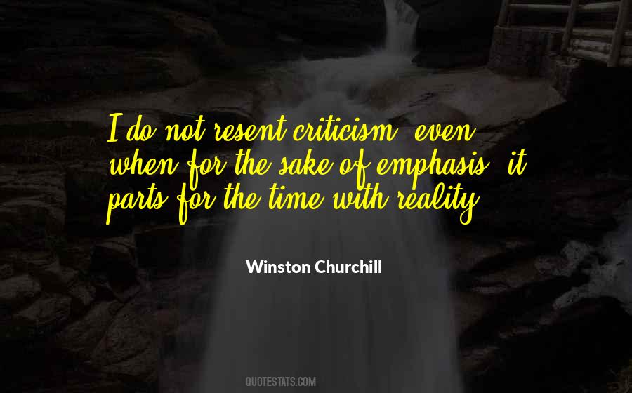 Quotes About Criticism #1645721