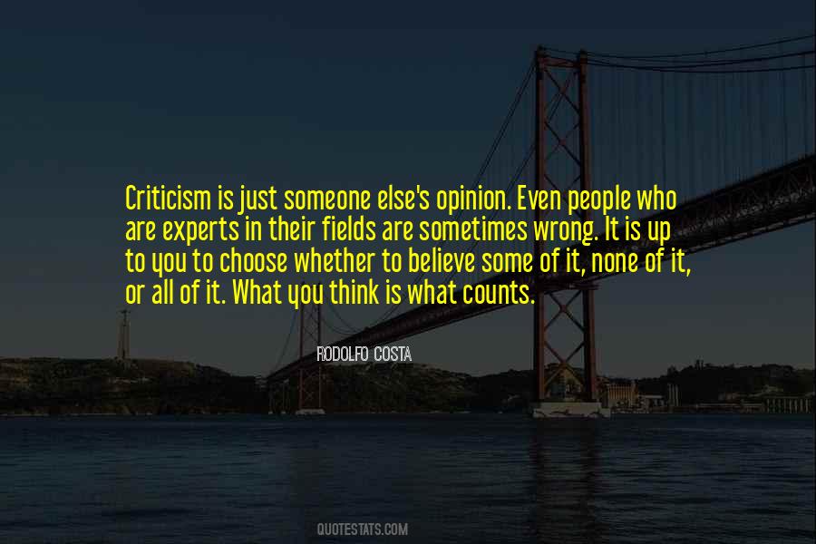 Quotes About Criticism #1661743