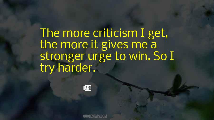 Quotes About Criticism #1684403