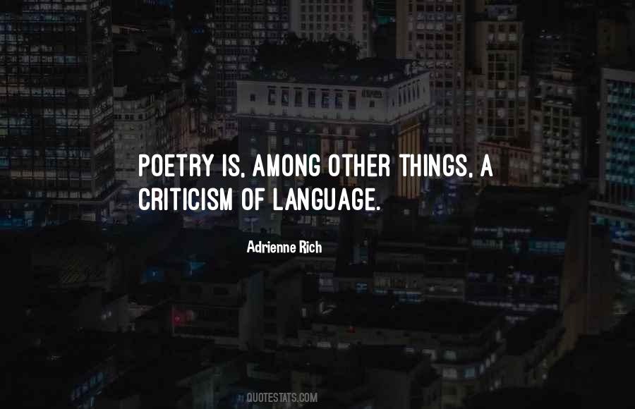 Quotes About Criticism #1686496