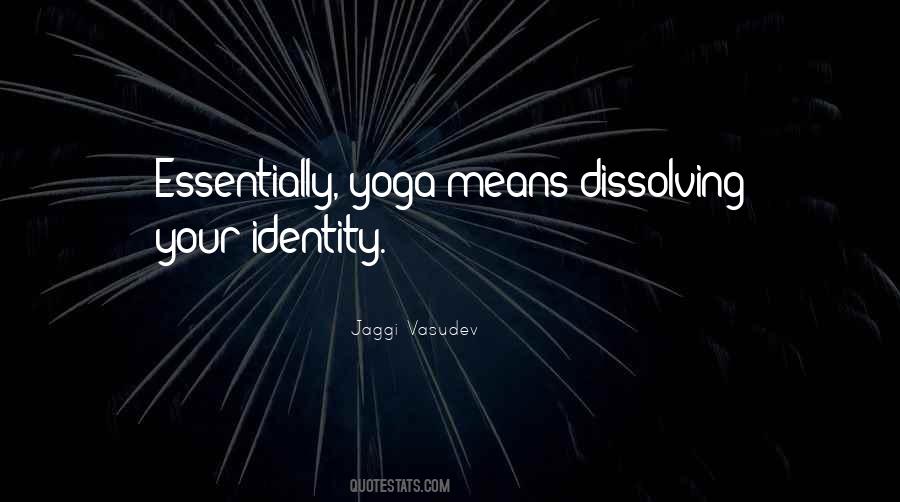 Your Identity Quotes #1757754