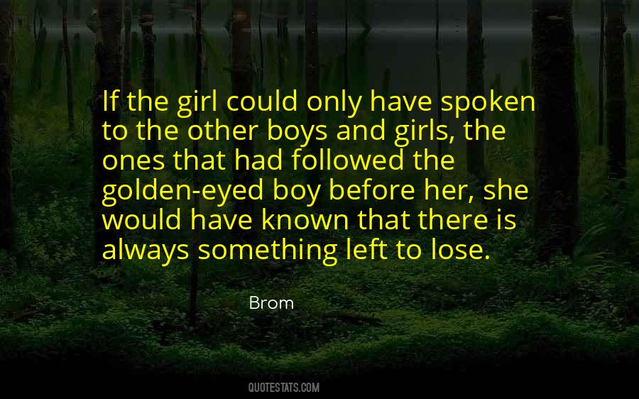 Boys And Girls Quotes #392452