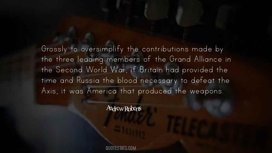 Quotes About Necessary War #1292317