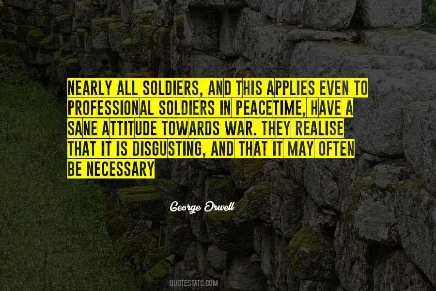 Quotes About Necessary War #199238