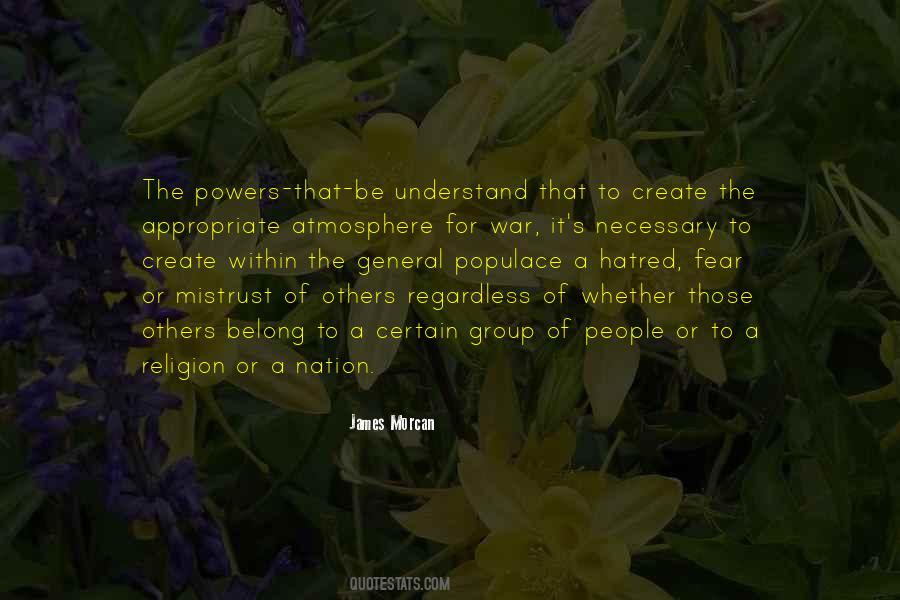 Quotes About Necessary War #467370