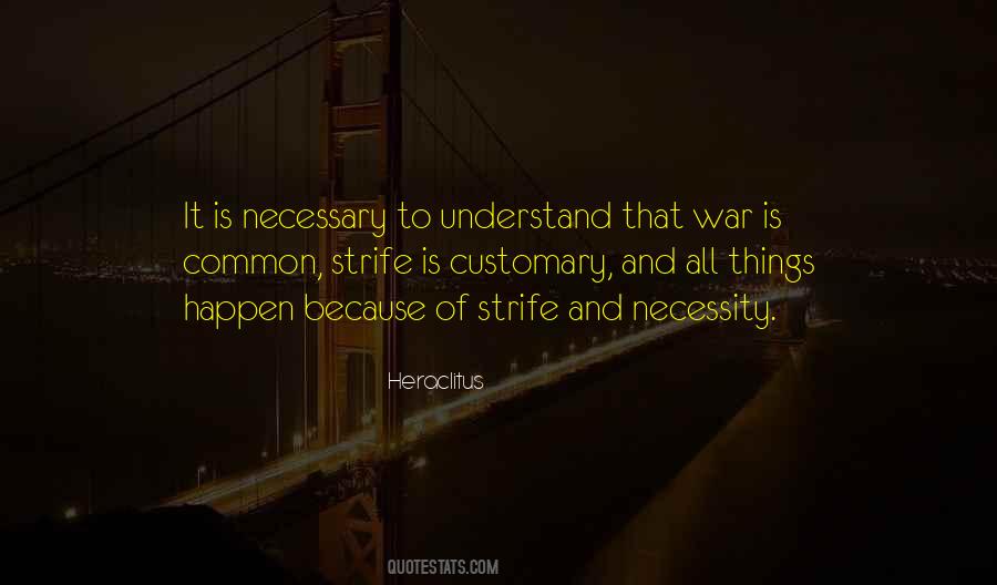 Quotes About Necessary War #94470