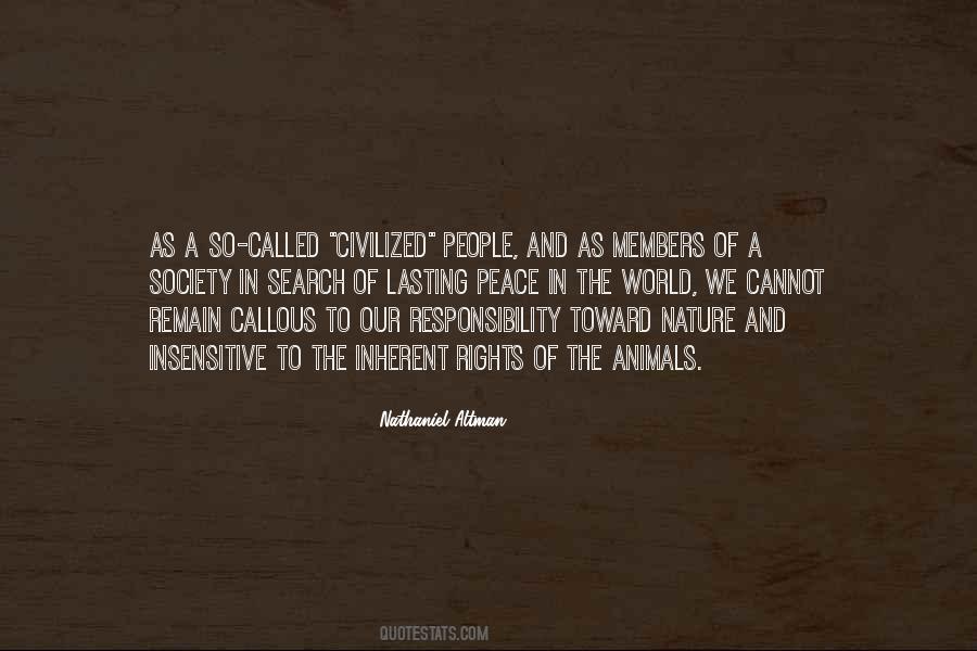 Quotes About The Rights Of Animals #81924