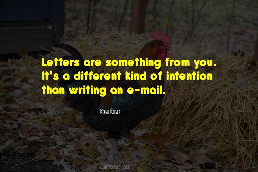 Quotes About Letters In The Mail #1796751