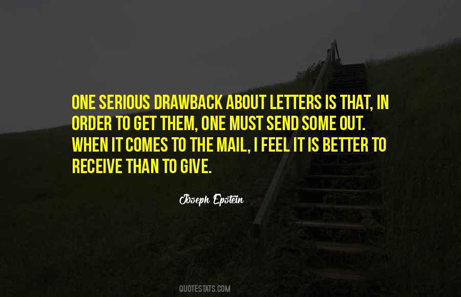Quotes About Letters In The Mail #329127