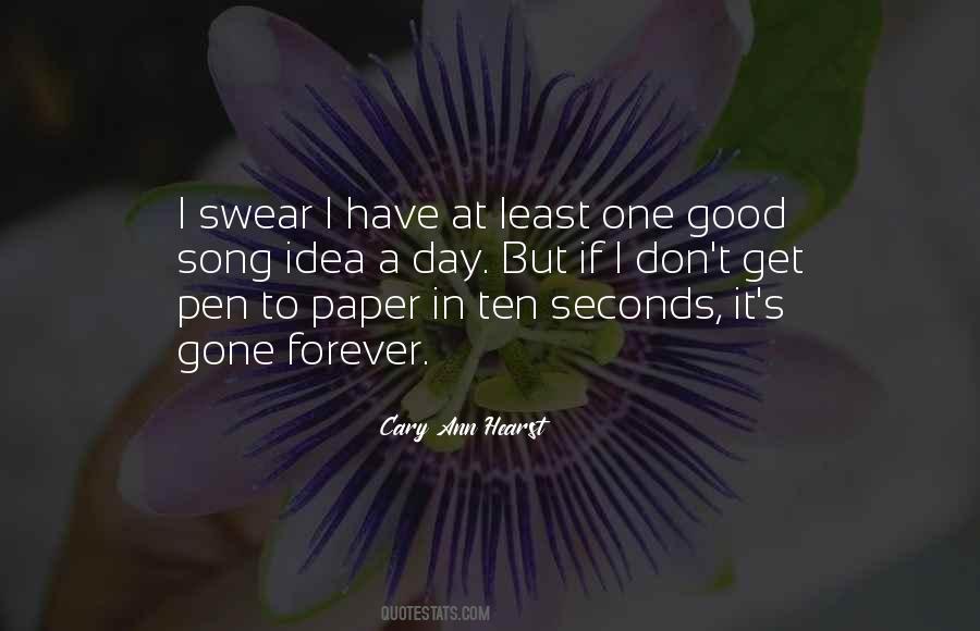 Quotes About Seconds In A Day #778999