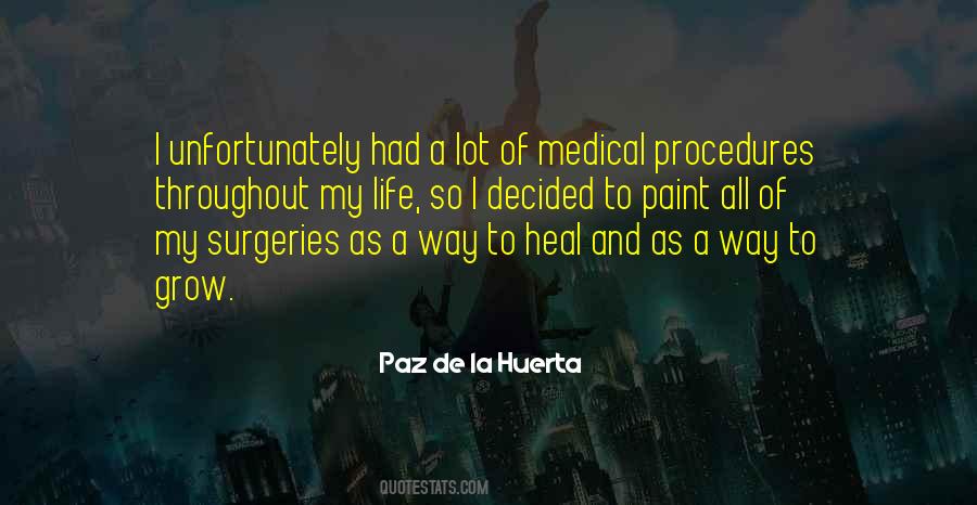 Quotes About Surgeries #1453222