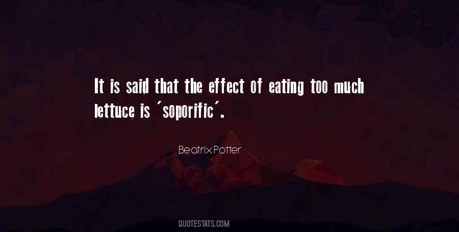 Quotes About Eating Too Much #1728001