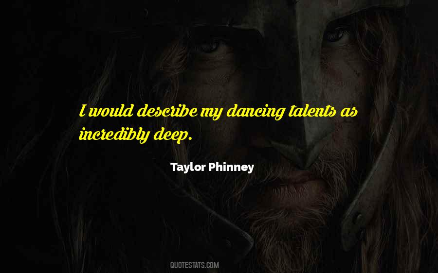 Quotes About Talents #1203315