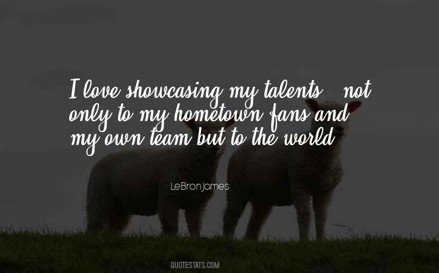 Quotes About Talents #1255162