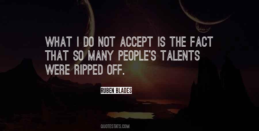Quotes About Talents #1423962