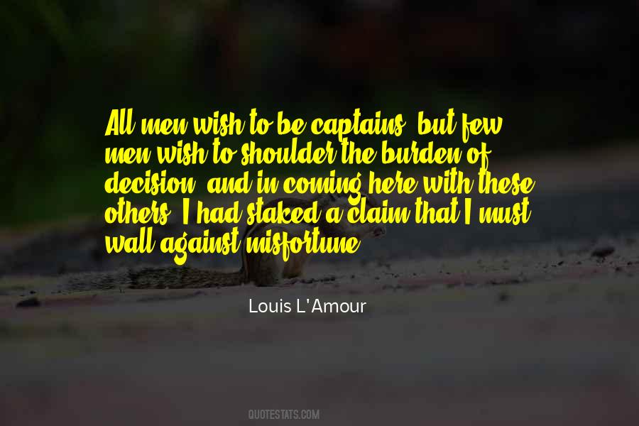 Louis L Amour Quotes #97654