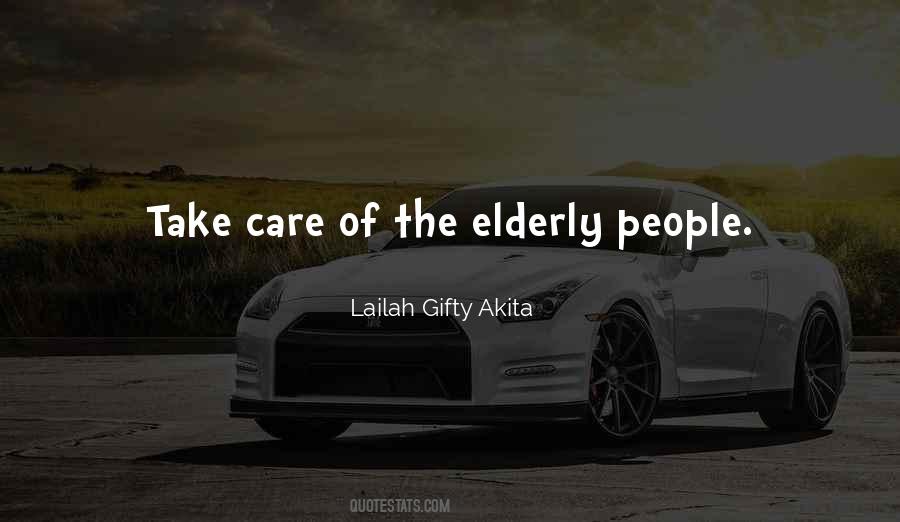 Quotes About Care For Elderly #996862