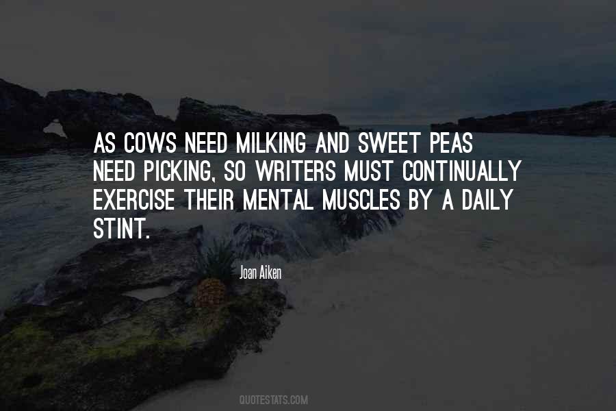 Quotes About Milking Cows #1366610