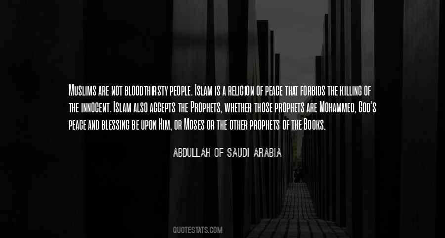 Quotes About Islam Is A Religion Of Peace #1127598