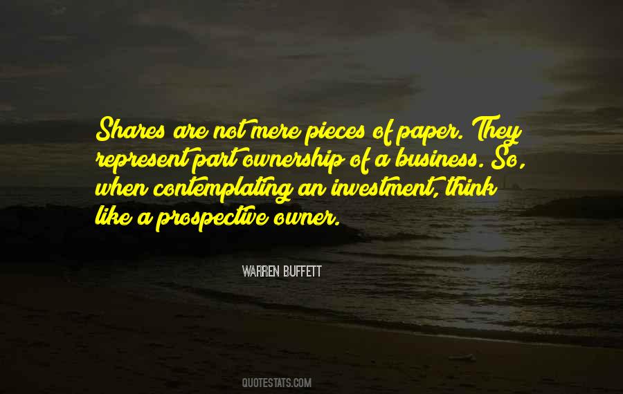 Investment Business Quotes #1146461