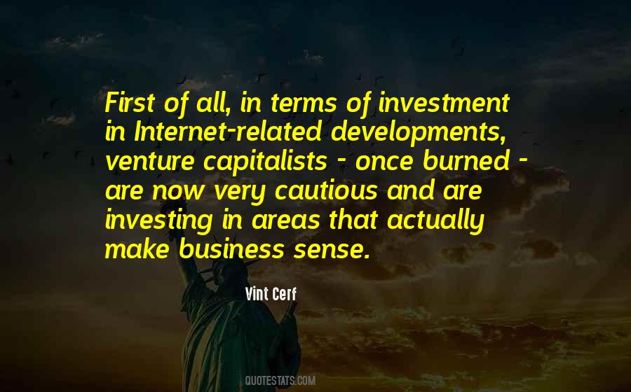 Investment Business Quotes #1471247