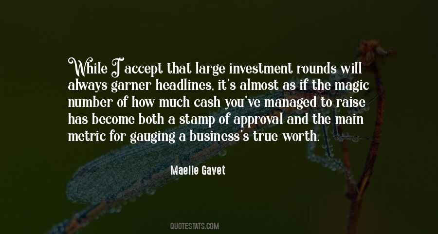 Investment Business Quotes #1742852