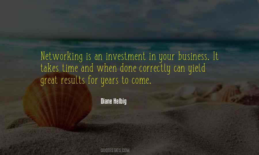Investment Business Quotes #356305