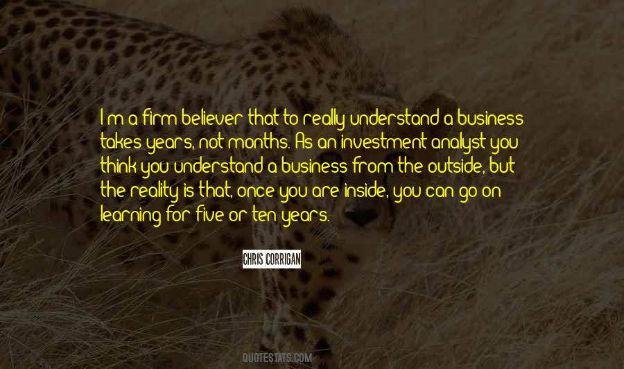 Investment Business Quotes #429847