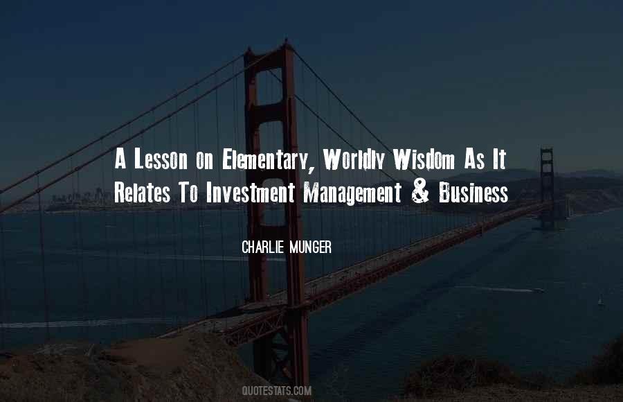 Investment Business Quotes #520674