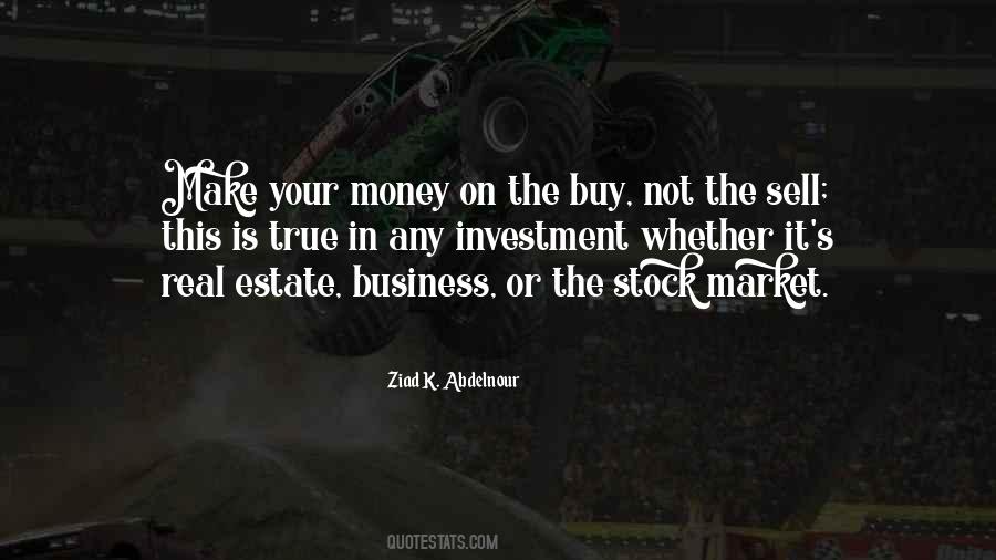Investment Business Quotes #95378