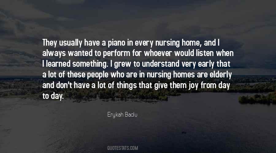 Quotes About Nursing Homes #138618