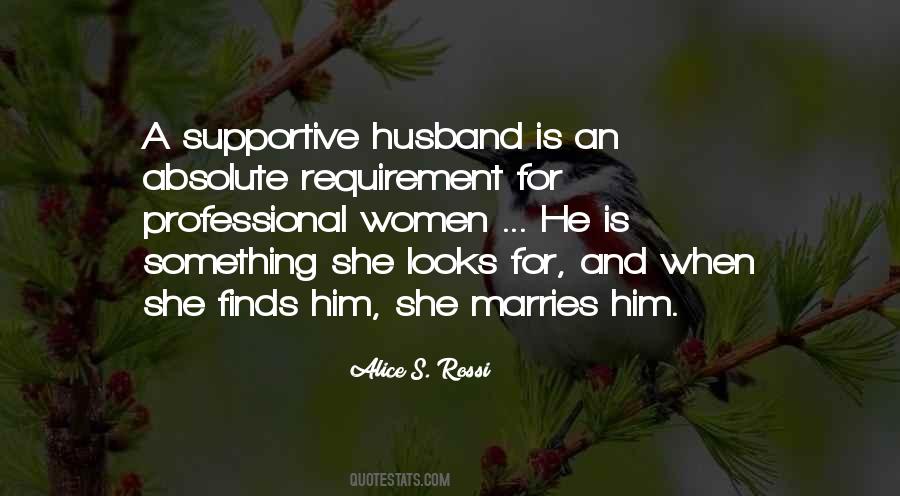 Quotes About A Supportive Husband #17375