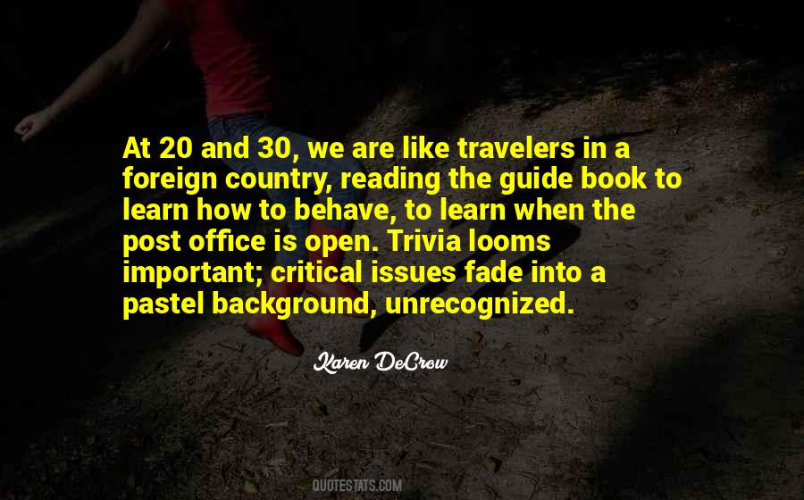 Quotes About Trivia #1067487